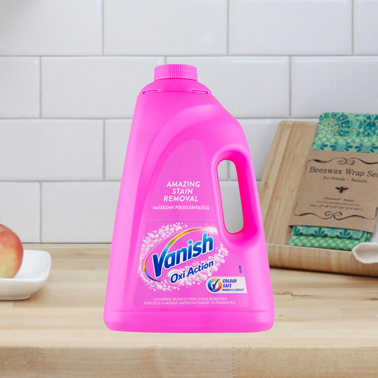 Vanish Oxi Action Folyékony Folteltávolító, PINK, 3l (3db)