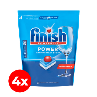 Finish All-in-One Max mosogatógép-tabletta, 4x80db