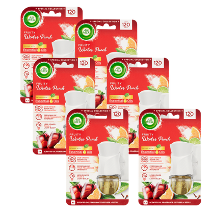 Gyümölcsös téli puncs, Air Wick elektromos utántöltő légfrissítő készülékhez. 6x19ml